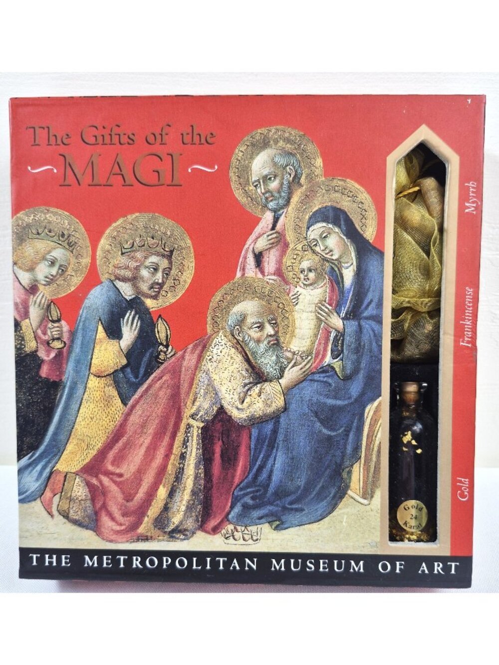 1998 Metropolitan Museum of Art Gifts of The Magi Book Gold Frankincense Myrrh